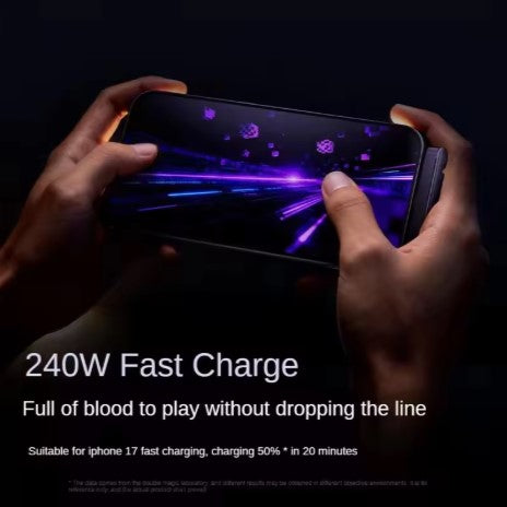 Premium Nylon Braided USB-C Fast Charging & Data Cable with Stand